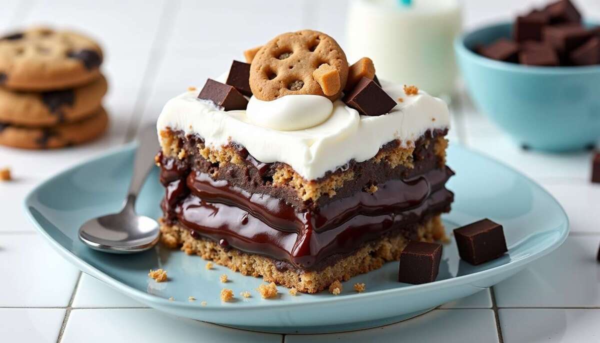 Dessert signature au chocolat